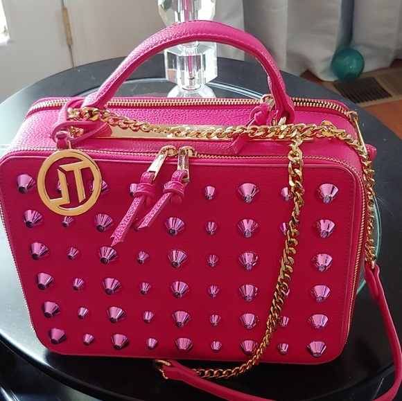 Handbags - Tracy Lynn Hot Pink Purse